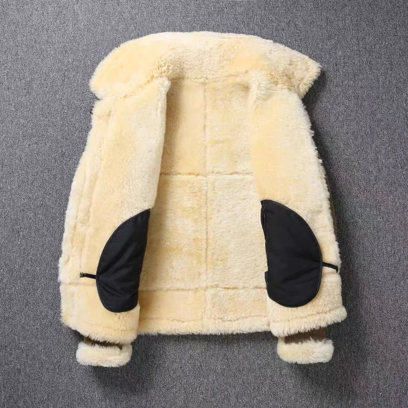 "Antarctica" - Premium Elite Soft Cashmere Genuine Hide Polar Jacket (Brown XS) - Jacket | Zavonix