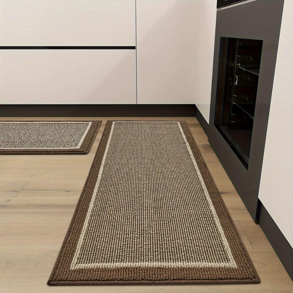 Anti-Fatigue Kitchen Mat with Textured Surface – Cushioned Kitchen Floor Mat for Comfort and Style 2