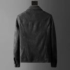 Antonio Suede Coat (Grey S) - | Zavonix