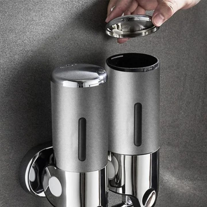 Aqualuxe — Dispensador de Jabón Montado en la Pared para Baños Modernos