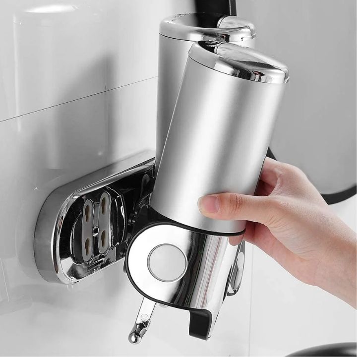 Aqualuxe — Dispensador de Jabón Montado en la Pared para Baños Modernos