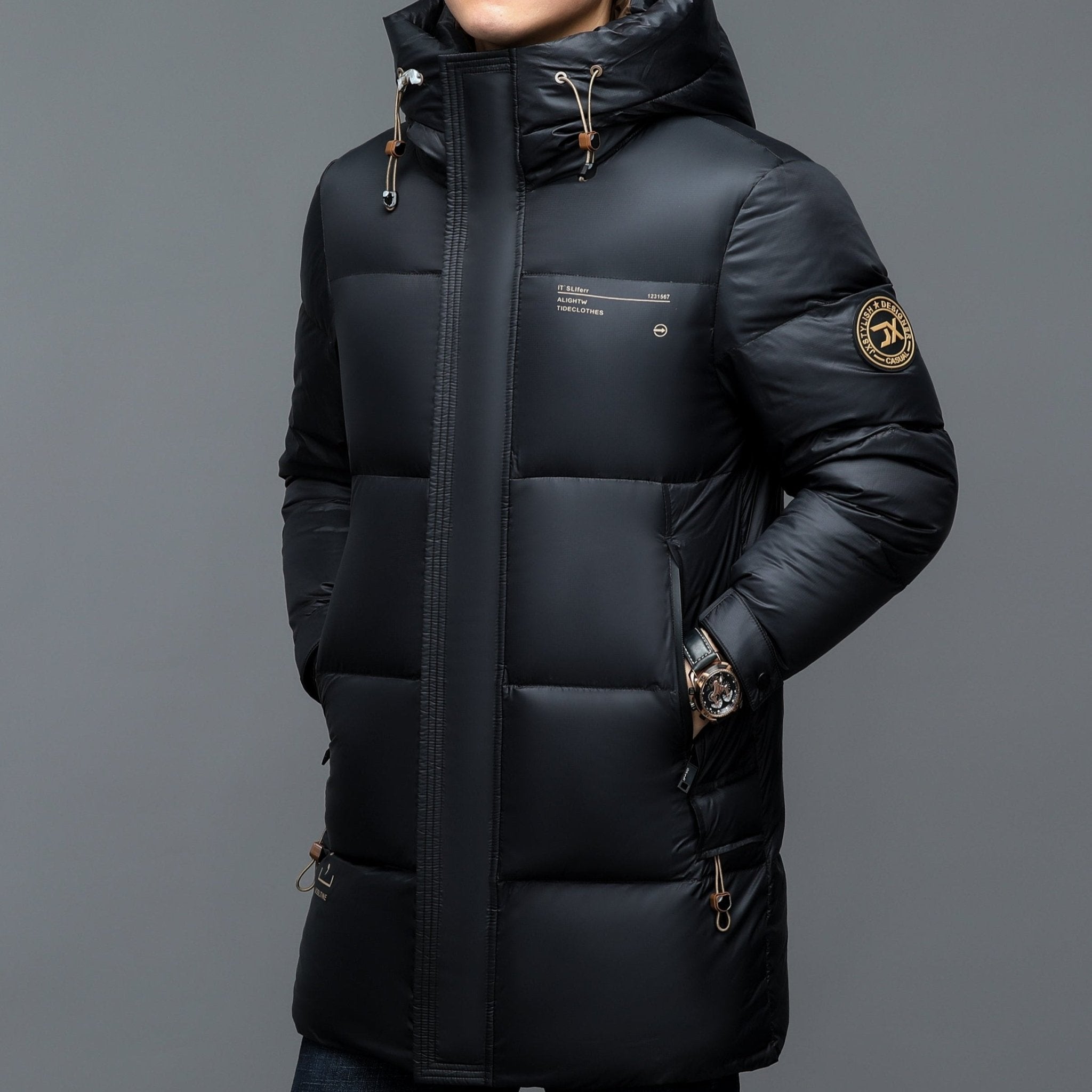 Arctic Noir Parka (Bronze Liner XS) - | Zavonix
