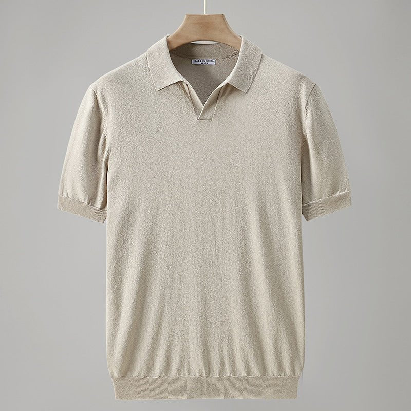ArcticLoom™ Polo — Command Attention and Stay Ice - Cold All Day (Beige XS) - | Zavonix