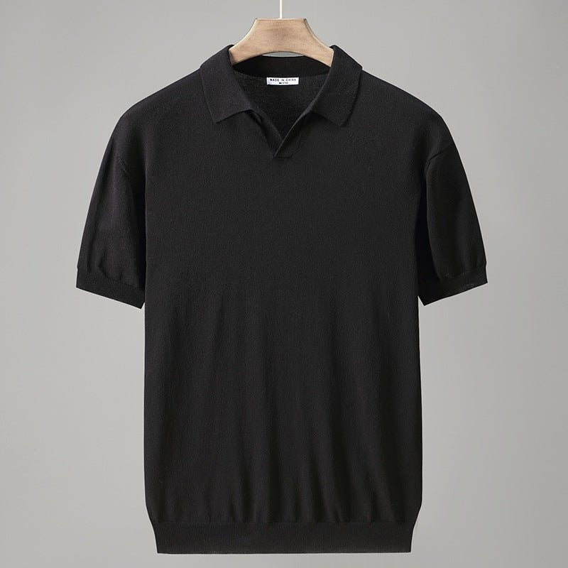 ArcticLoom™ Polo — Command Attention and Stay Ice - Cold All Day (Black XS) - | Zavonix