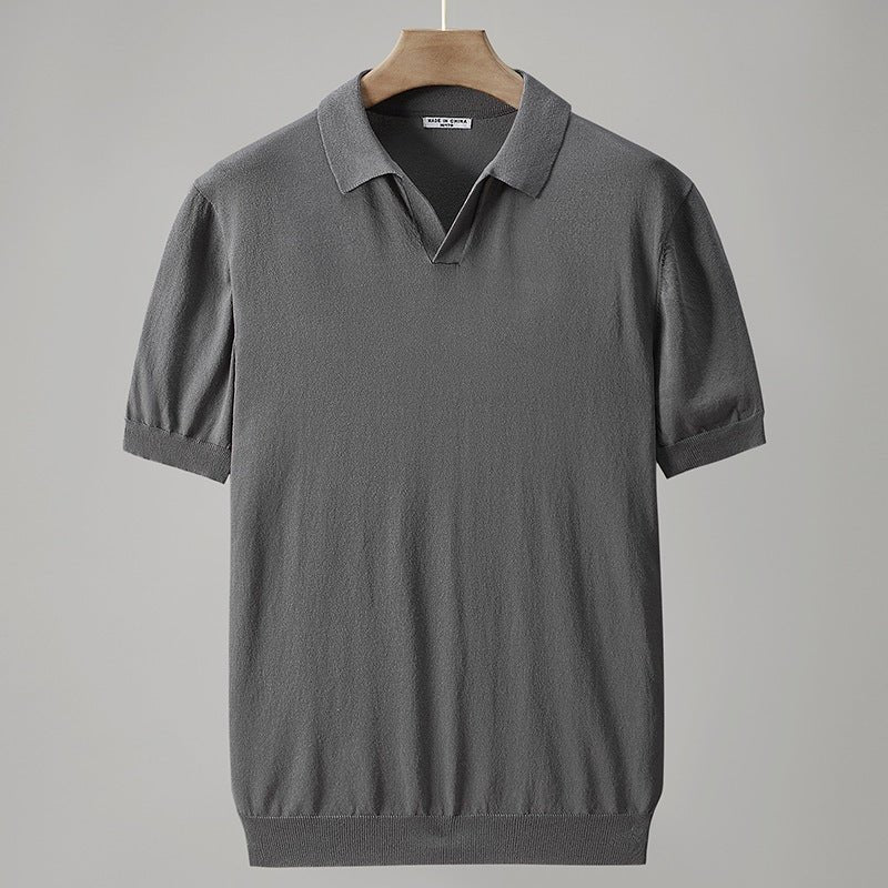 ArcticLoom™ Polo — Command Attention and Stay Ice - Cold All Day (Gray XS) - | Zavonix