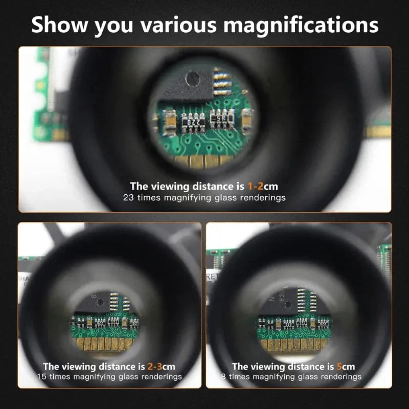 Arcview Led Head Magnifier Detail Lenses Product Image 06