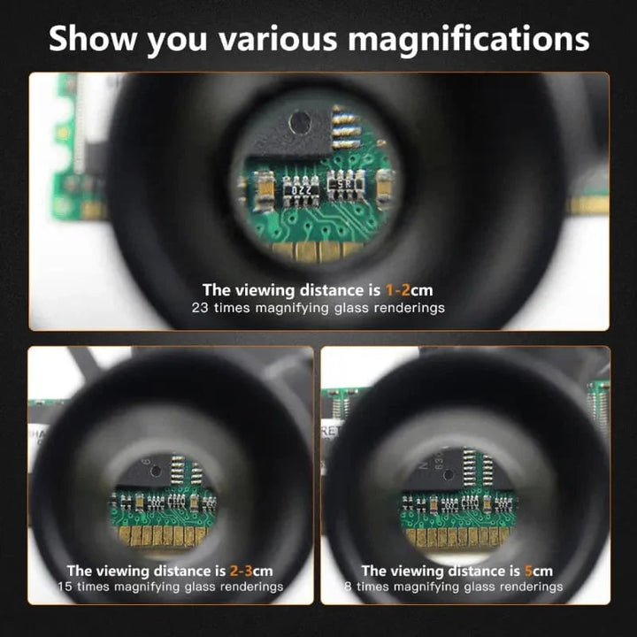 Arcview Led Head Magnifier Detail Lenses Product Image 06