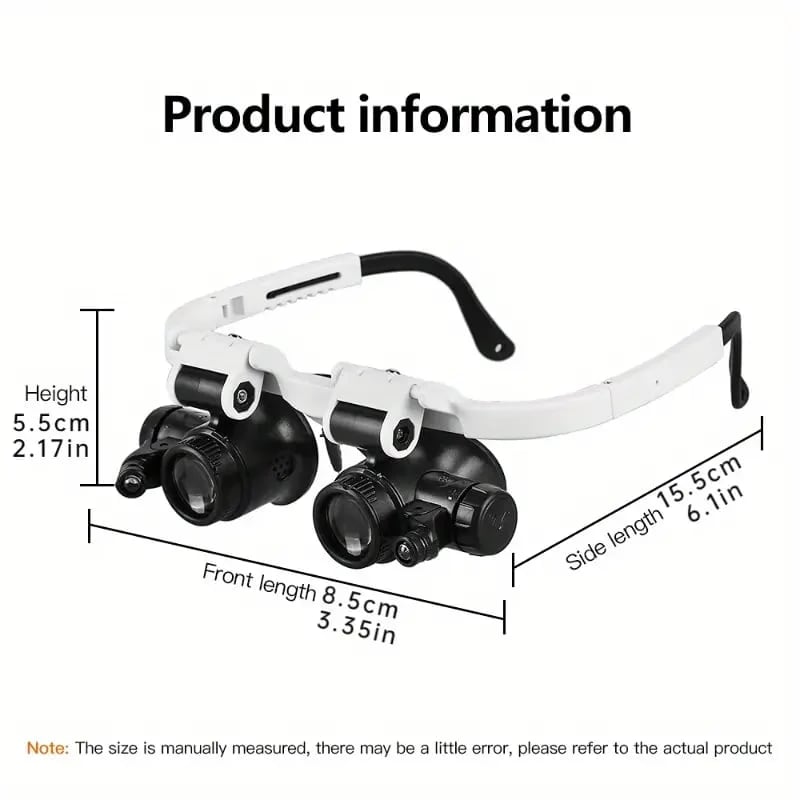 Arcview Led Head Magnifier Detail Lenses Product Image 09