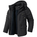 Ardena Jacket — Waterproof Thermal Winter Coat with Fleece Lining (Black XS) - | Zavonix