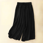 ARIANA LINEN PANTS (Rust XS) - | Zavonix
