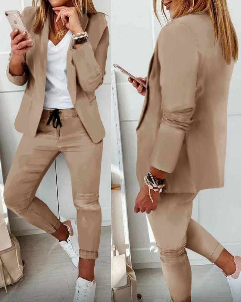 ARIELLA | ELEGANT WOMEN'S SUIT (Yellow S) - Elegant Women's Suit | Zavonix