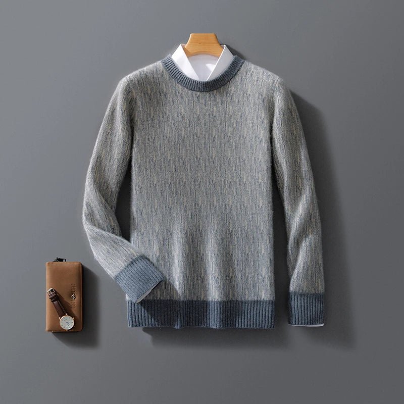 Arlen — Merino Wool Sweater for Warmth and Comfort (Gray XS) - | Zavonix