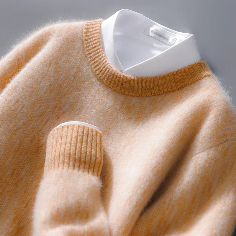 Arlen — Merino Wool Sweater for Warmth and Comfort (Mint XS) - | Zavonix