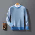 Arlen — Merino Wool Sweater for Warmth and Comfort (Blue XS) - | Zavonix