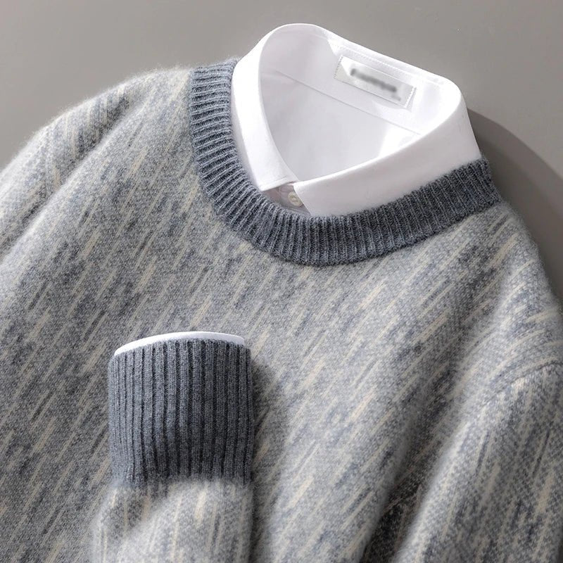 Arlen — Merino Wool Sweater for Warmth and Comfort (Gray XS) - | Zavonix