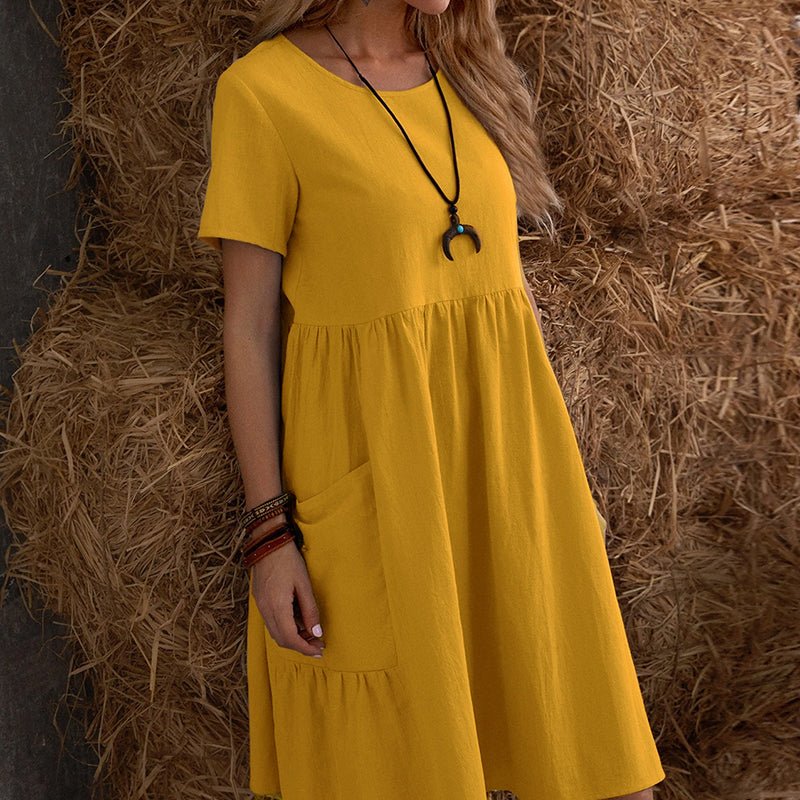 Arlina Retro Gown Vintage Dress (Black S) - Women Dress | Zavonix