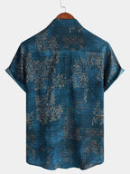 Arlo — Men's Lightweight Cotton - Viscose Summer Shirt (S ) - short | Zavonix