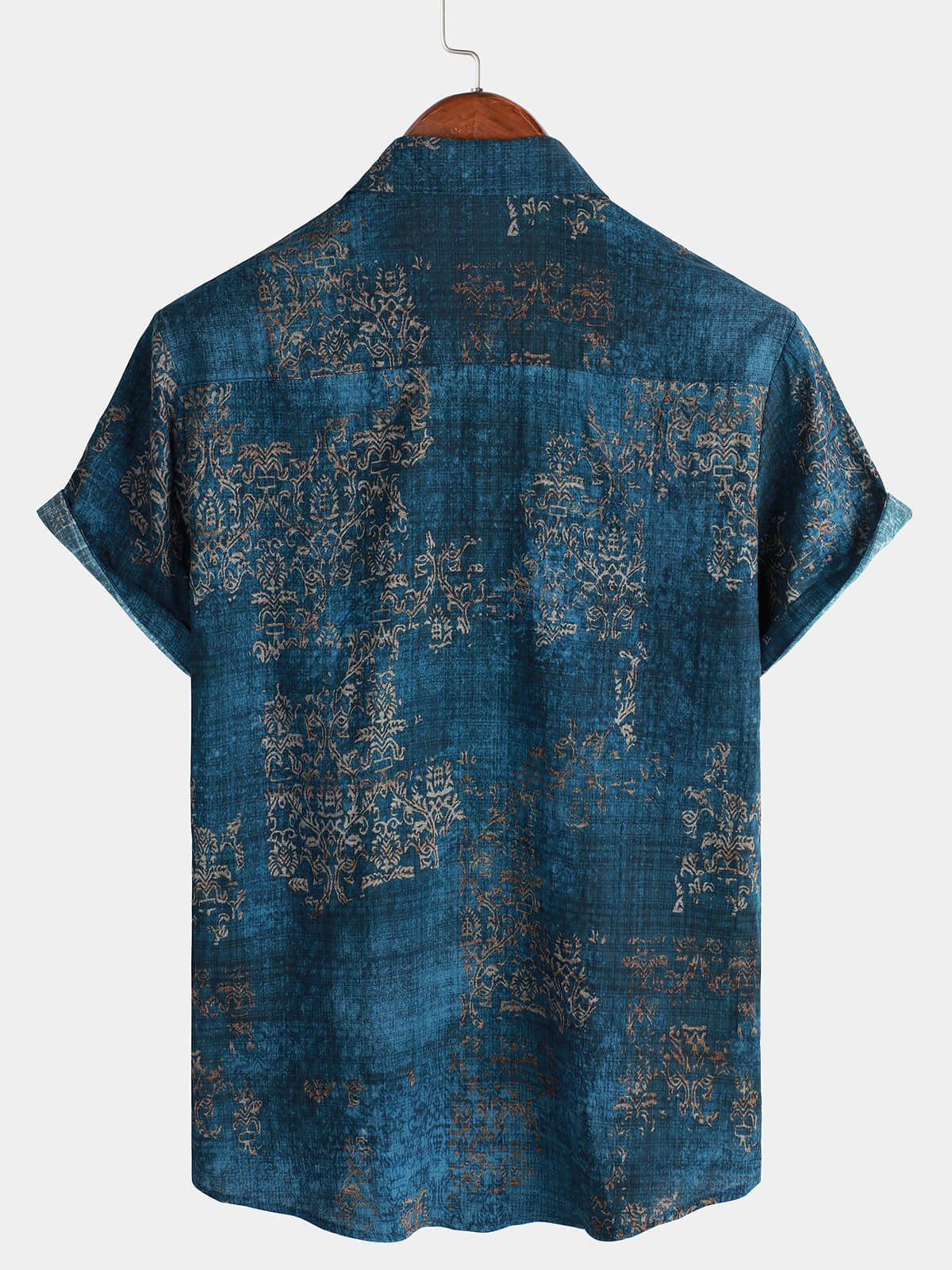 Arlo — Men's Lightweight Cotton - Viscose Summer Shirt (S ) - short | Zavonix