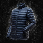 Arloxi Rainbreaker — Lightweight Water - Resistant Satin Coat for All - Weather (Black XS) - | Zavonix
