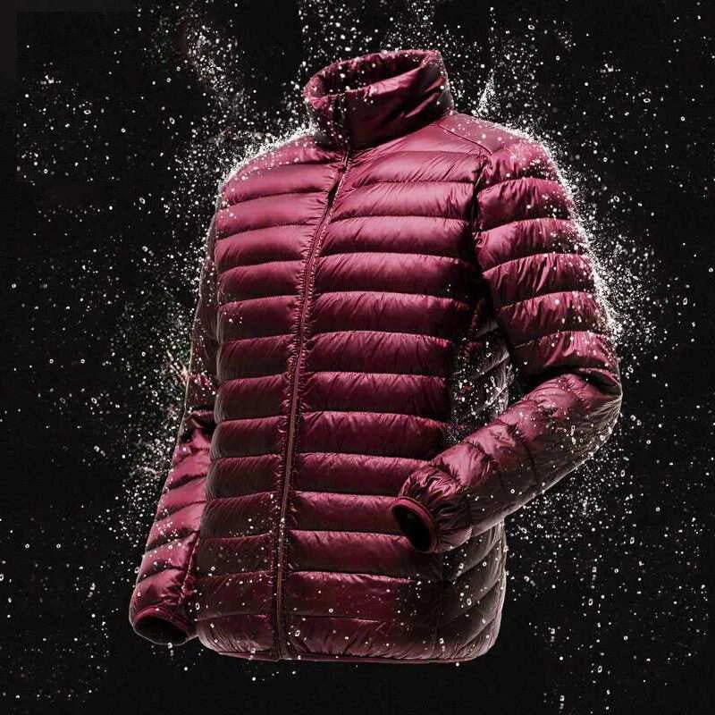 Arloxi Rainbreaker — Lightweight Water - Resistant Satin Coat for All - Weather (Burgundy XS) - | Zavonix