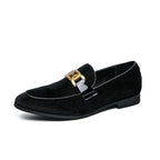 "Armand Vescari" Corduroy Loafers (Azure 6) - | Zavonix