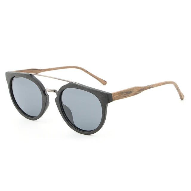 Artisan Crafted Wooden Sunglasses (Brown ) - Sunglasses | Zavonix