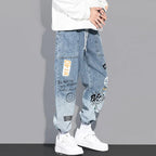 Artisan Utility Trousers with Multiple Pockets and Durable Design (Blue XXS) - | Zavonix