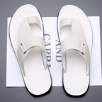 Ashbourne Leather Sandals (Khaki US 6 / EU 38) - | Zavonix