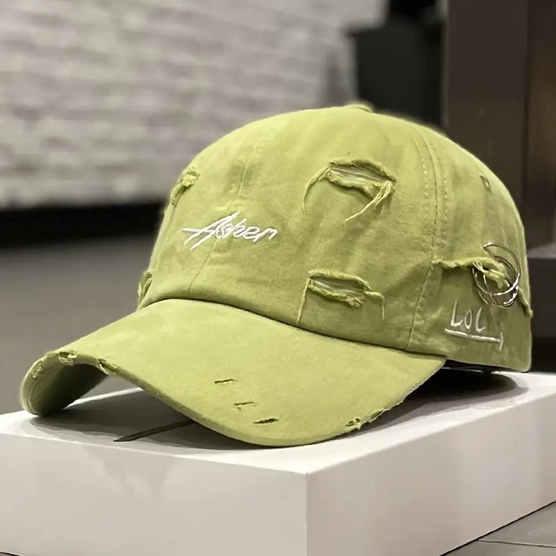 Ashel Emblem Cap (Green ) - | Zavonix