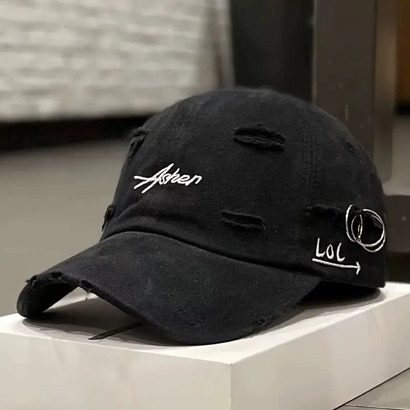 Ashel Emblem Cap (Orange ) - | Zavonix