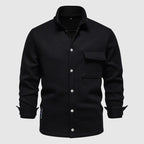 Aspen Grid Shirt (Black S) - Long sleeve shirt | Zavonix