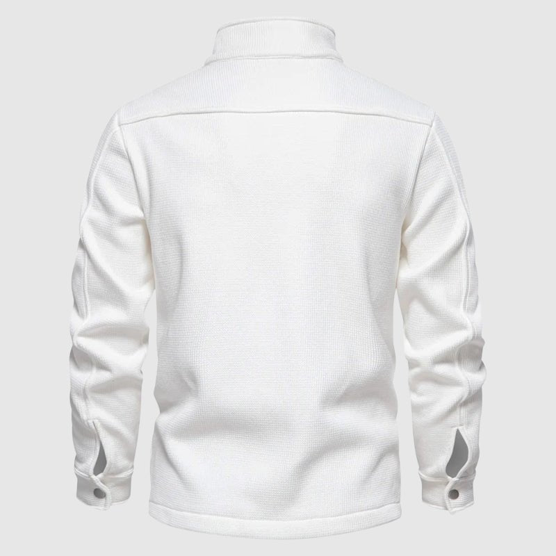 Aspen Grid Shirt (Black S) - Long sleeve shirt | Zavonix