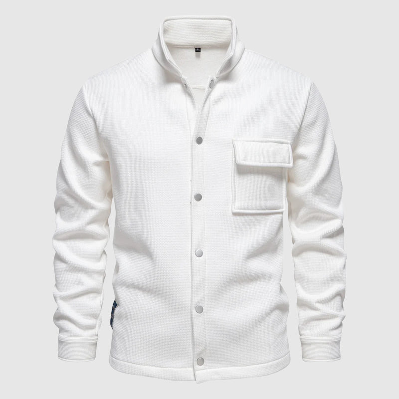 Aspen Grid Shirt (Black S) - Long sleeve shirt | Zavonix