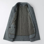 ASTON WOOL OVERCOAT (Gray XS) - | Zavonix