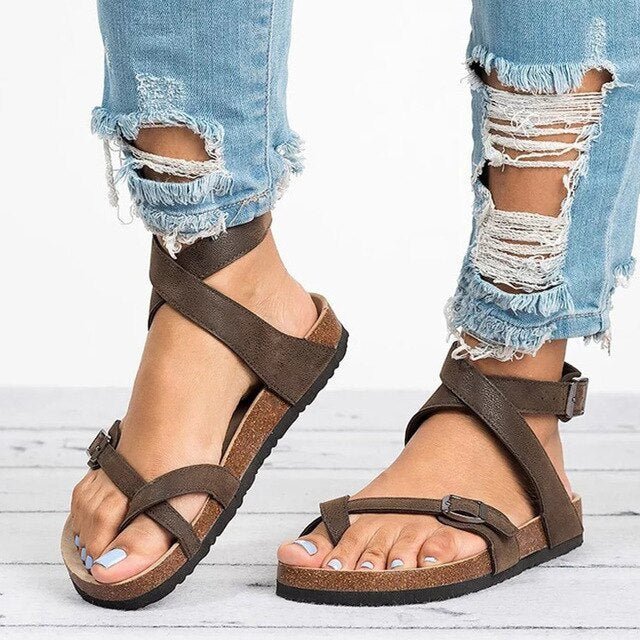 Aurelia Adjustable Flat Sandals product image 1