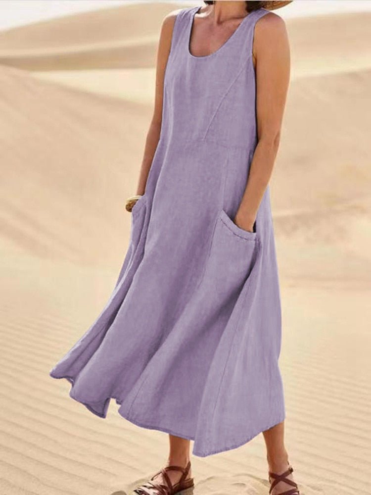 Aurelia Flowing Maxi Dress product image 5