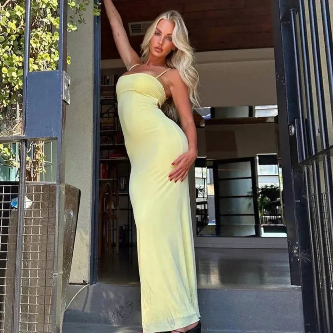 Aurelie Open-Back Maxi Dress product image 6