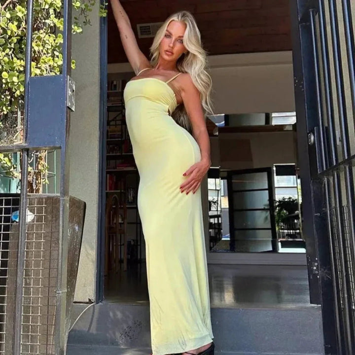 Aurelie Open-Back Maxi Dress product image 6