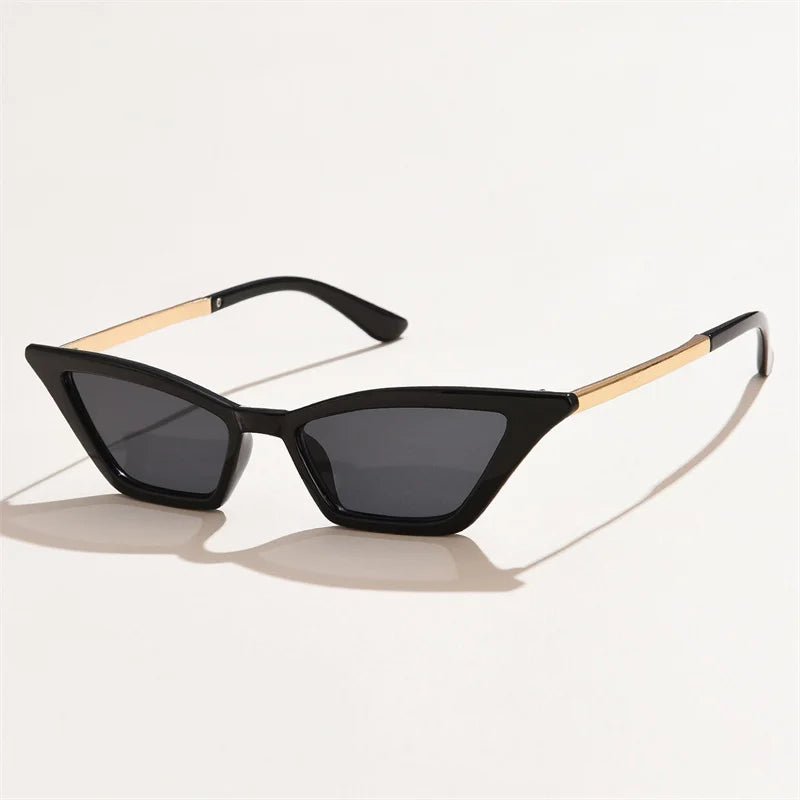 Aurora Noir Cat - Eye Sunglasses (Black ) - Sunglasses | Zavonix