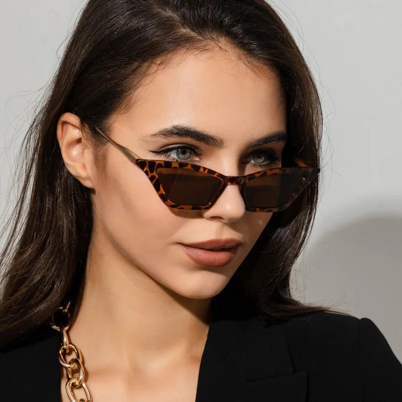 Aurora Noir Cat - Eye Sunglasses (Black ) - Sunglasses | Zavonix