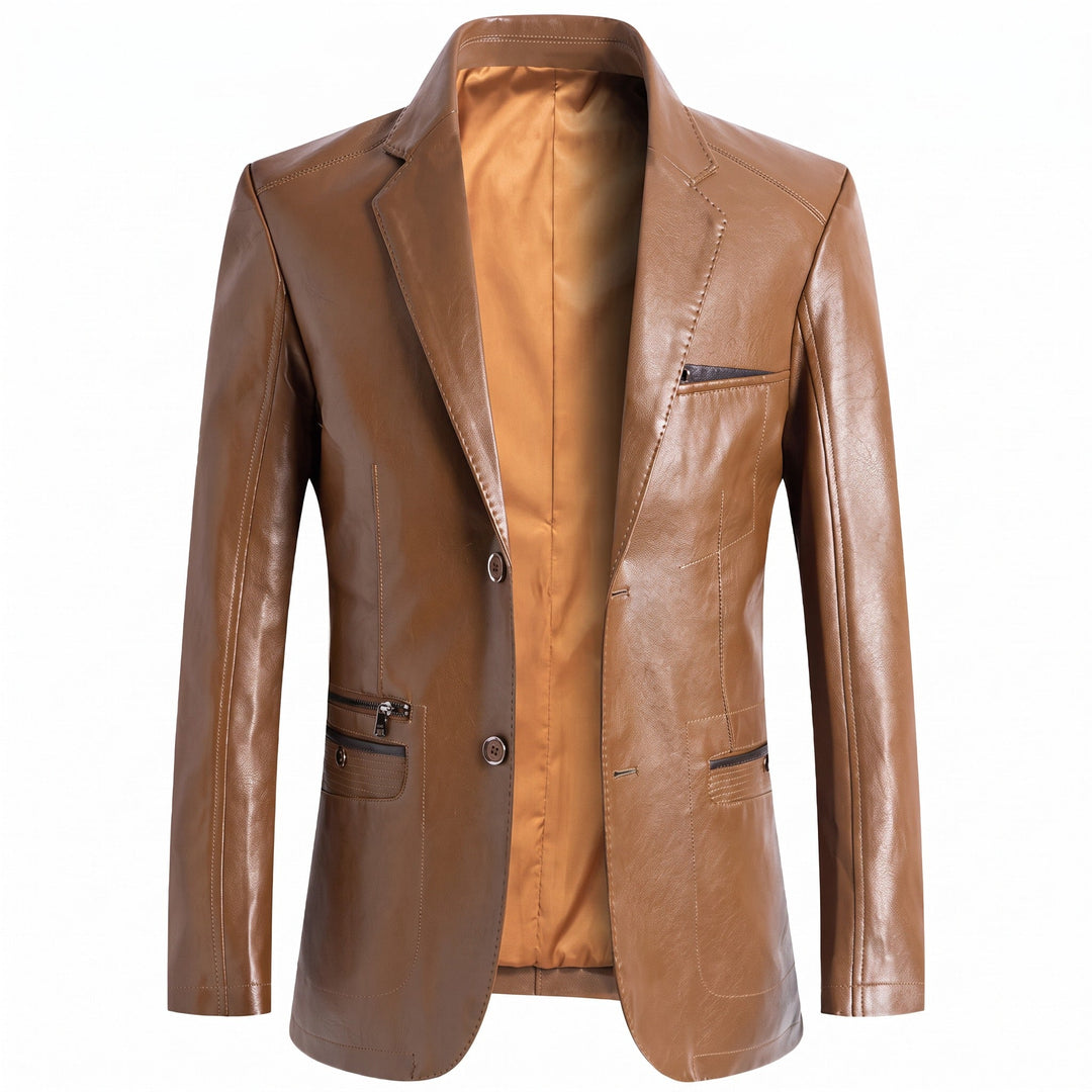 Austerwyn Leather Blazer product image 1