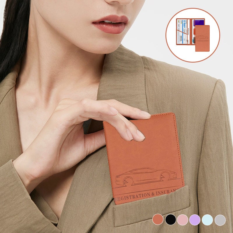 Auto Registration Insurance Card Holder Product Image 02