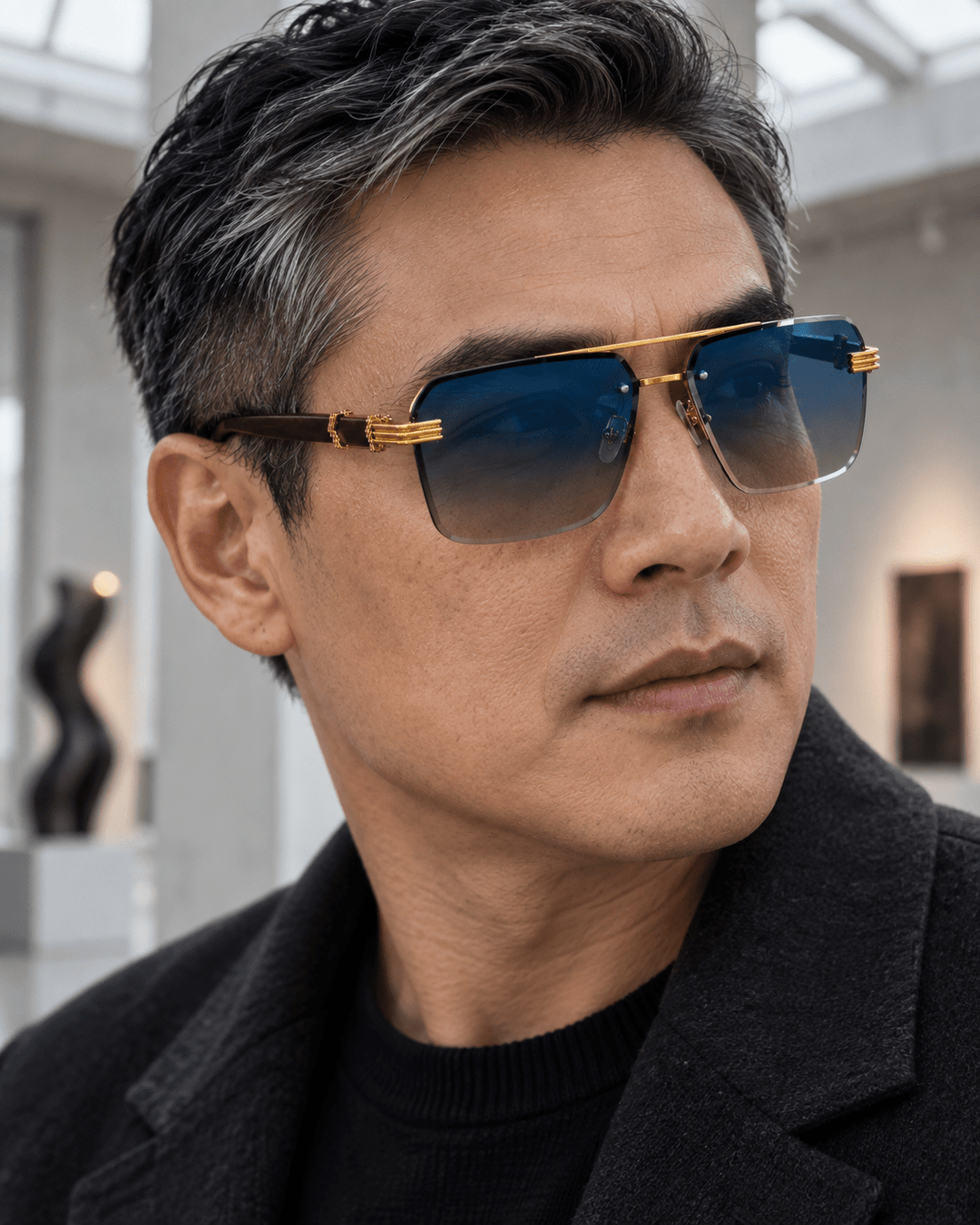 Auvric Rimless Square Sunglasses product image 2