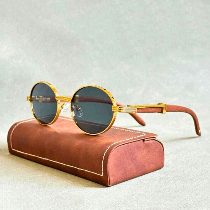 Avren WoodBlend Sunglasses — Eco - Friendly Anti - Glare UV Protection (Onyx ) - | Zavonix