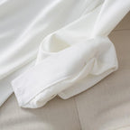 ADELE FEATHERWEIGHT LINEN SHIRT (Charcoal Gray XS) - | Zavonix