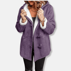 Ava Women's Jacket | Faux Suede with Sherpa Lining 6