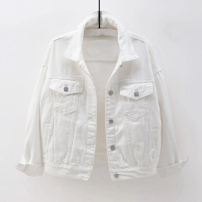 ALENA TWILL JACKET (White XS) - | Zavonix