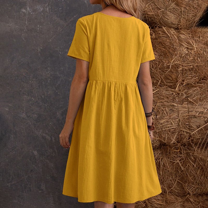 Arlina Retro Gown Vintage Dress (Black S) - Women Dress | Zavonix
