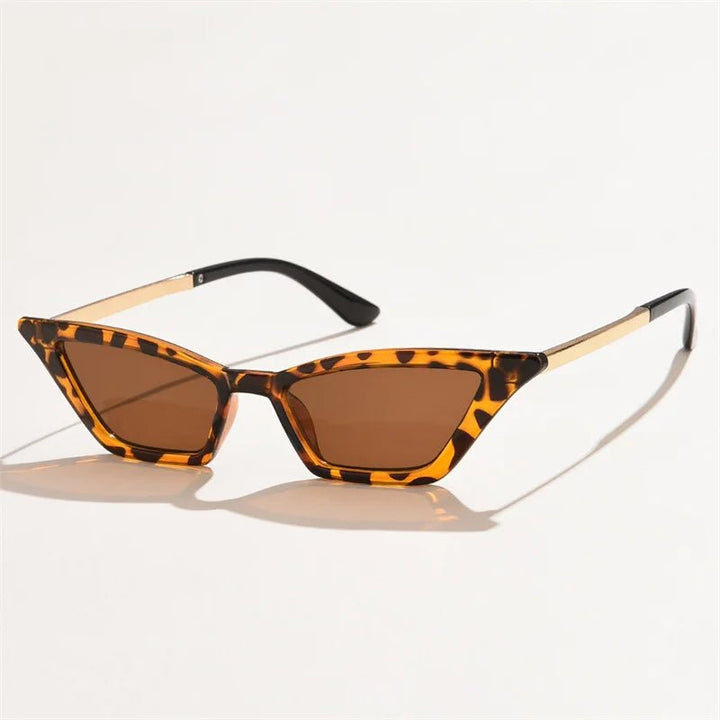 Aurora Noir Cat - Eye Sunglasses (Leopard ) - Sunglasses | Zavonix
