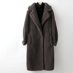 AMELIA WOOL JACKET (Brown XS) - | Zavonix